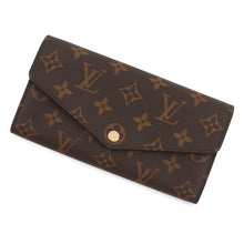 将图像加载到图库查看器中,LOUIS VUITTON Portefeuille Sarah BrownM60531 Monogram