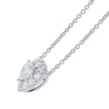 将图像加载到图库查看器中,GRAFF Icon Heart-Shaped Diamond PendantRGP707 18K White Gold
