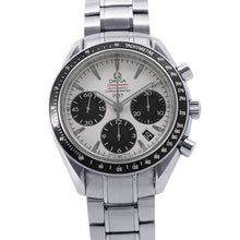 将图像加载到图库查看器中,OMEGA Speedmaster Date Japan Limited Edition (2009 pieces) W40mm Stainless Steel White/Black Dial323.30.40.40.02.001