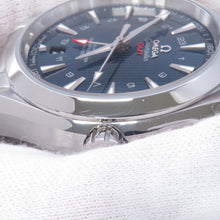 将图像加载到图库查看器中,OMEGA Seamaster Aqua Terra 150M W43mm Stainless Steel Blue Dial231.10.43.22.03.001