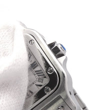 将图像加载到图库查看器中,CARTIER Santos Garbe SM H25mm×W24mm Stainless Steel Silver DialW20054D6
