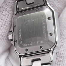 将图像加载到图库查看器中,CARTIER Santos Garbe SM H25mm×W24mm Stainless Steel Silver DialW20054D6