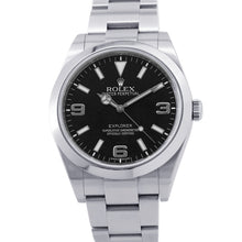 将图像加载到图库查看器中,ROLEX ExplorerI W39mm Stainless Steel Black Dial214270
