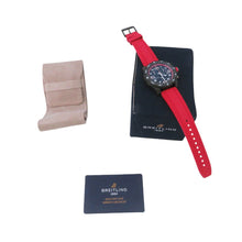 将图像加载到图库查看器中,BREITLING Professional Endurance Pro W44mm Bright Light Rubber Black/Red DialX823105D1B1S1