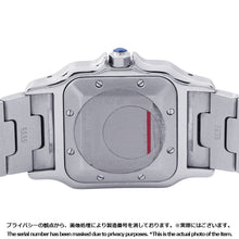 Load image into Gallery viewer, CARTIER Santos Garbe H40mm×W29mm Stainless Steel Silver DialW20055D6