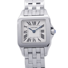 Load image into Gallery viewer, CARTIER Santos Dumoiselle H28mm×W20mm Stainless Steel Beige DialW25064Z5