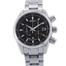 将图像加载到图库查看器中,SEIKO Grand Seiko GMT Spring Drive Master Shop Limited Edition W43.5mm Stainless Steel Black DialSBGC003