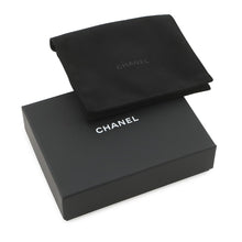 将图像加载到图库查看器中,CHANEL Classic Small Flap Zip Wallet BlackAP3177 Caviar Leather