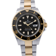 将图像加载到图库查看器中,ROLEX Sea-Dweller W43mm Stainless Steel K18YG Black Dial126603