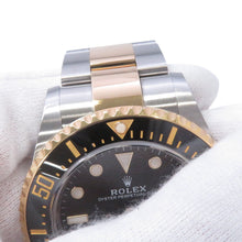 将图像加载到图库查看器中,ROLEX Sea-Dweller W43mm Stainless Steel K18YG Black Dial126603