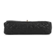 Load image into Gallery viewer, CHANEL Matelasse Single Flap W Chain Shoulder Bag Black Soft Caviar Leather