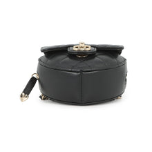 Load image into Gallery viewer, CHANEL Matelasse Heart Chain Shoulder Bag BlackAP2787 Lambskin