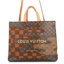 将图像加载到图库查看器中,LOUIS VUITTON Shopper Tote NIGO Collaboration BrownM15274 Monogram・Landscape Size MM