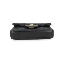 将图像加载到图库查看器中,CHANEL Mini Matelasse Black Lambskin