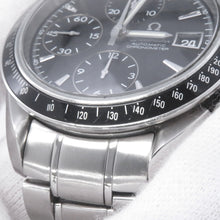 将图像加载到图库查看器中,OMEGA Speedmaster Date W40mm Stainless Steel Black Dial3210.50.00