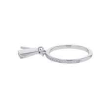 将图像加载到图库查看器中,HERMES Kelly・Clochette Ring Size PM/49/#9 18K White Gold