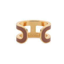 将图像加载到图库查看器中,HERMES Pop Ash Ear Cuff New Gold Gold Plated Lacquer