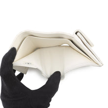 Load image into Gallery viewer, CHANEL Matelasse Classic Small Flap Wallet Tri-fold Wallet WhiteAP0230 Caviar Leather