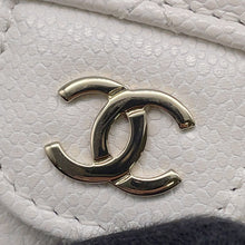 Load image into Gallery viewer, CHANEL Matelasse Classic Small Flap Wallet Tri-fold Wallet WhiteAP0230 Caviar Leather