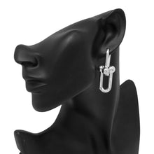 Load image into Gallery viewer, TIFFANY&Co. Hardware Extra Large Link Earrings Size Extra large60013153 SV925