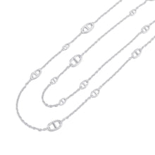 Load image into Gallery viewer, HERMES Chaine d'Ancre Farandole Necklace Size 120 SV925