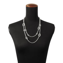 Load image into Gallery viewer, HERMES Chaine d'Ancre Farandole Necklace Size 120 SV925