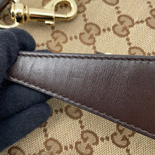 Load image into Gallery viewer, GUCCI Mini Bucket Shoulder Bag Beige/Brown782919 GG Canvas Leather