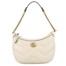 Load image into Gallery viewer, GUCCI GG Marmont ChainShoulder Bag Ivory777263 Leather Size Small