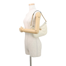 Load image into Gallery viewer, GUCCI GG Marmont ChainShoulder Bag Ivory777263 Leather Size Small