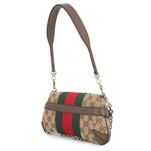 Load image into Gallery viewer, GUCCI Horsebit 2WAYShoulder Bag Beige764255 GG Canvas Leather