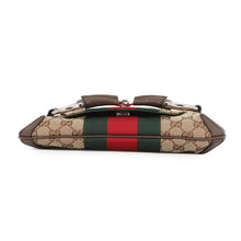 Load image into Gallery viewer, GUCCI Horsebit 2WAYShoulder Bag Beige764255 GG Canvas Leather