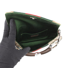 Load image into Gallery viewer, GUCCI Horsebit 2WAYShoulder Bag Beige764255 GG Canvas Leather