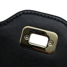 将图像加载到图库查看器中,GUCCI Luce Shoulder Bag Black786027 GG Canvas Leather Size Small