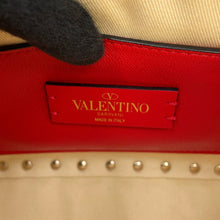 Load image into Gallery viewer, Valentino Garavani RockStudded Shoulder Bag Natural/BrownTW2B0809PWC_43S Straw Leather
