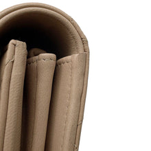 将图像加载到图库查看器中,CHANEL Matelasse Classic Long Flap Wallet BeigeA80758 Lambskin