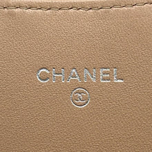 将图像加载到图库查看器中,CHANEL Matelasse Classic Long Flap Wallet BeigeA80758 Lambskin