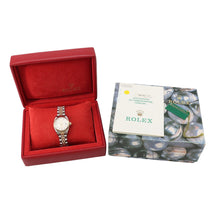 Load image into Gallery viewer, ROLEX Lady Datejust W26mm Stainless Steel K18YG Silver Dial79173G