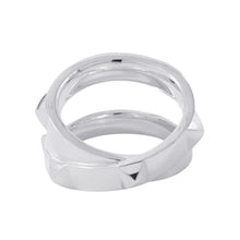 Load image into Gallery viewer, HERMES Clou de H Double Round Ring Size 51/#11 SV925