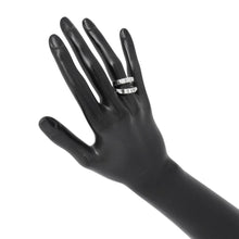 Load image into Gallery viewer, HERMES Clou de H Double Round Ring Size 51/#11 SV925