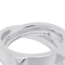 Load image into Gallery viewer, HERMES Clou de H Double Round Ring Size 51/#11 SV925