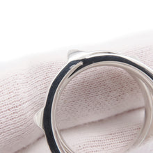 Load image into Gallery viewer, HERMES Clou de H Double Round Ring Size 56/#16 SV925