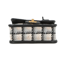 将图像加载到图库查看器中,CHANEL Top handle ChainShoulder White/Black/MulticolorAS3652 Tweed Lambskin