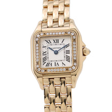 Load image into Gallery viewer, CARTIER PANTHERE de Cartier SM H30mm×W22mm 18K Yellow Gold White DialWJPN0015