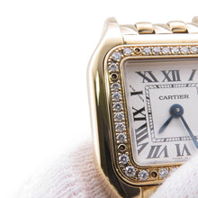 Load image into Gallery viewer, CARTIER PANTHERE de Cartier SM H30mm×W22mm 18K Yellow Gold White DialWJPN0015