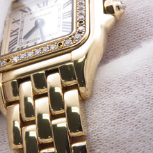 Load image into Gallery viewer, CARTIER PANTHERE de Cartier SM H30mm×W22mm 18K Yellow Gold White DialWJPN0015