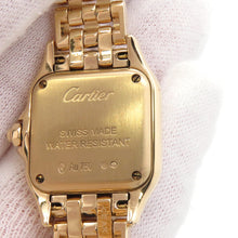 Load image into Gallery viewer, CARTIER PANTHERE de Cartier SM H30mm×W22mm 18K Yellow Gold White DialWJPN0015