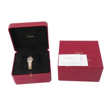 Load image into Gallery viewer, CARTIER PANTHERE de Cartier SM H30mm×W22mm 18K Yellow Gold White DialWJPN0015