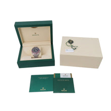 将图像加载到图库查看器中,ROLEX GMT Master II W40mm Stainless Steel Black Dial126710BLRO