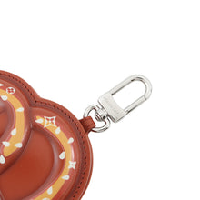Load image into Gallery viewer, LOUIS VUITTON Bag Charm - LV Pretzel Brown/YellowM03295 Leather Monogram