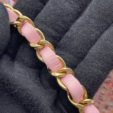 Load image into Gallery viewer, CHANEL Mini Matelasse ChainShoulder Bag PinkA69900 Tweed Sequins Size 20